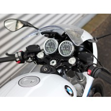 ABM multiClip SPORT Clip-ons and Upper Triple Clamp for the BMW R nineT Racer